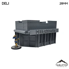 Deli - Marvel Crisis Protocol Building - Tabletop Terrain MCP Modern Urban