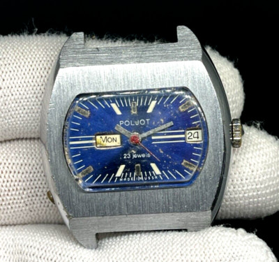 Poljot-Automatic - 2616.2H Wrist Mens Mechanical Soviet Watch 23 Jewels Serviced