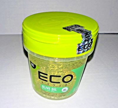 NEW! Eco Style Olive Oil Styling Hair Gel, 8oz ALMOST GONE!