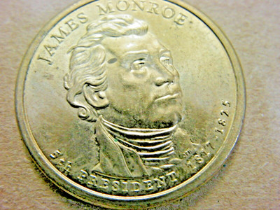 MEDAALLIONS US PRÄSIDENT DOLLARS JAMES MONROE NR. 8