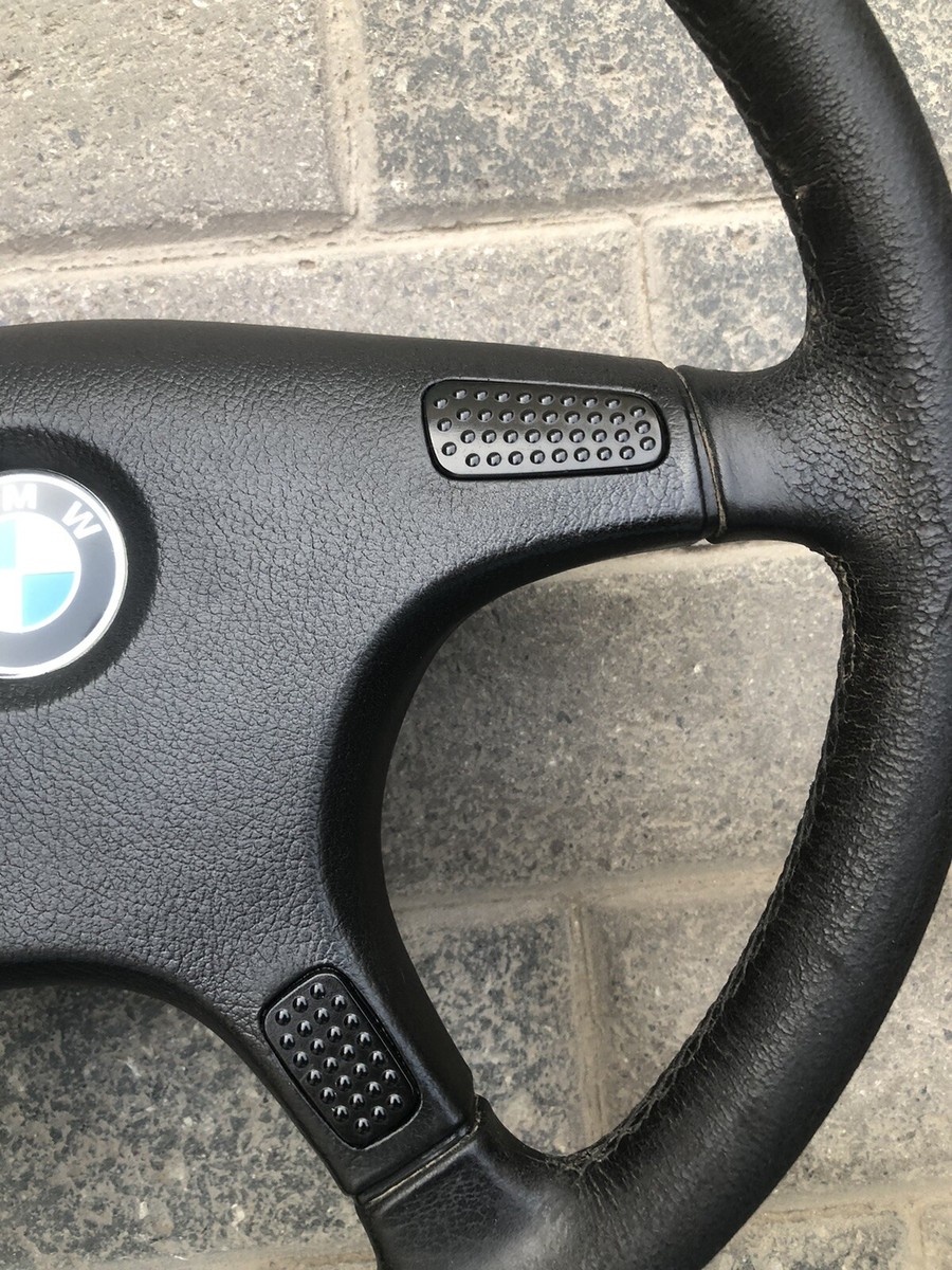 Leather Steering Wheel BMW e34 e32 1987-1989 1158418, 32331158418