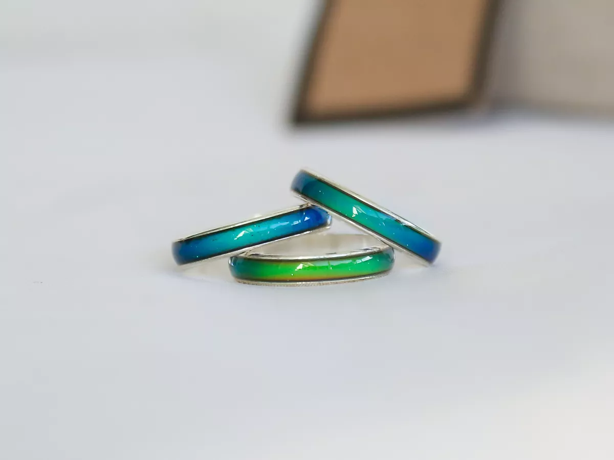Amazingly Thin Colour Changing Mood Ring eBay