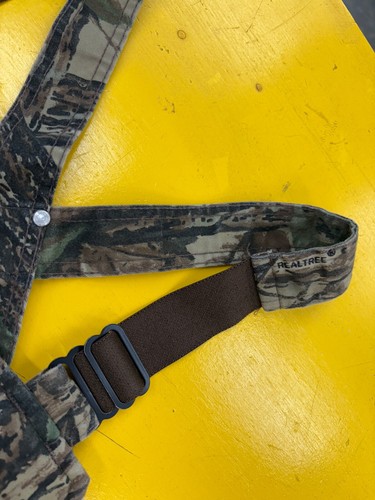Duxbak Camo Bib Overalls Mens Large 38-40 Insulated Advantage Timber Hunting USA - Picture 11 of 20