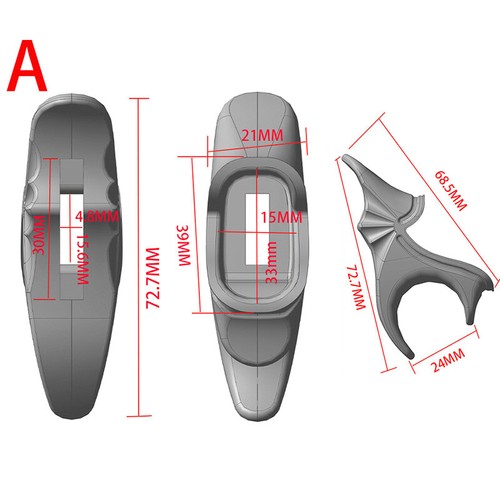 1 X Stainless Steel Knife Finger Guard Bolster DIY Knives Handle Accessory Tool - Imagen 4 de 9