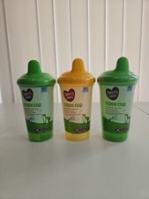 Bundle Of 3 Parent's Choice Sippy Cup 9 Oz 6 Months Pink Color Spill Proof