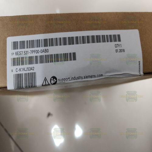 New 6ES7531-7PF00-0AB0 Siemens Module 6ES7 531-7PF00-0AB0 Fast Shipping - Picture 1 of 1
