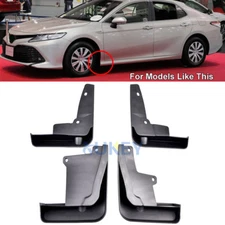 FOR 18-2024 LE XLE TOYOTA CAMRY SPORT 4 PCS FRONT & REAR SPLASH GUARD MUD FLAP