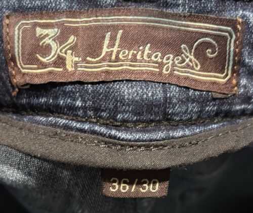 34 Heritage Jeans Herren 36x30 (34x29,5) Charisma Comfort Rise Classic Blue Denim - Bild 3 von 5