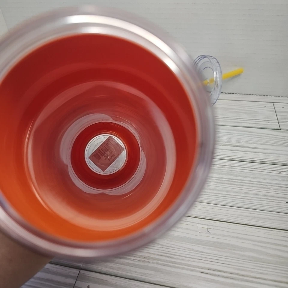 Dunkin’ Spring/Summer 2024 Collection - Orange Ombré Silicone Tumbler/Sipper - Image 4 of 4