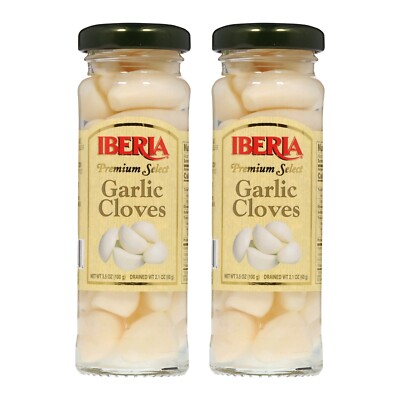 Iberia Premium Select Garlic Cloves 3.5 oz (2 Pack)