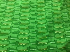 Alligator crocodile green mask masks reversible women men teen cotton 3 layer 