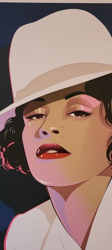 WHITNEY HOUSTON SILK SCREEN PRINT VERY RARE 89/139 BY CRAIG DRAKE 1980S - Picture 4 of 21