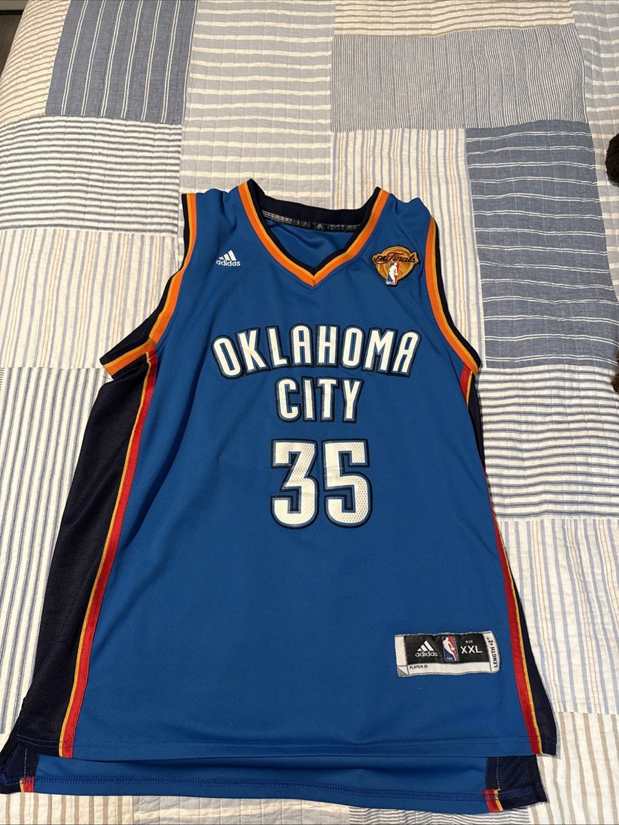Rare Kevin Durant Oklahoma City Thunder NBA Jersey Men XXL NBA