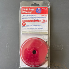 REED PPR300 Clean Ream Extreme 3 in Plastic Pipe Fitting Reamer 04526