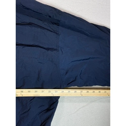 Vintage Polaris Dunbrooke Upstream Jacket Mens Large Navy Blue Fleece Lined Zip image 5