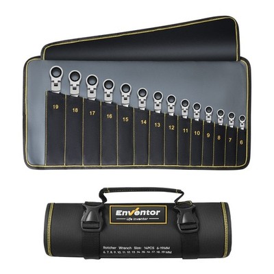 WOW! New 26 pc. Enventor brand superior ratcheting wrench set Metric & SAE
