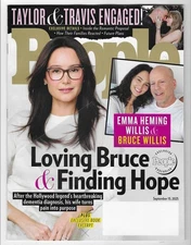 People Magazine September 15 2025 Bruce Willis Taylor Swift Charlie Sheen