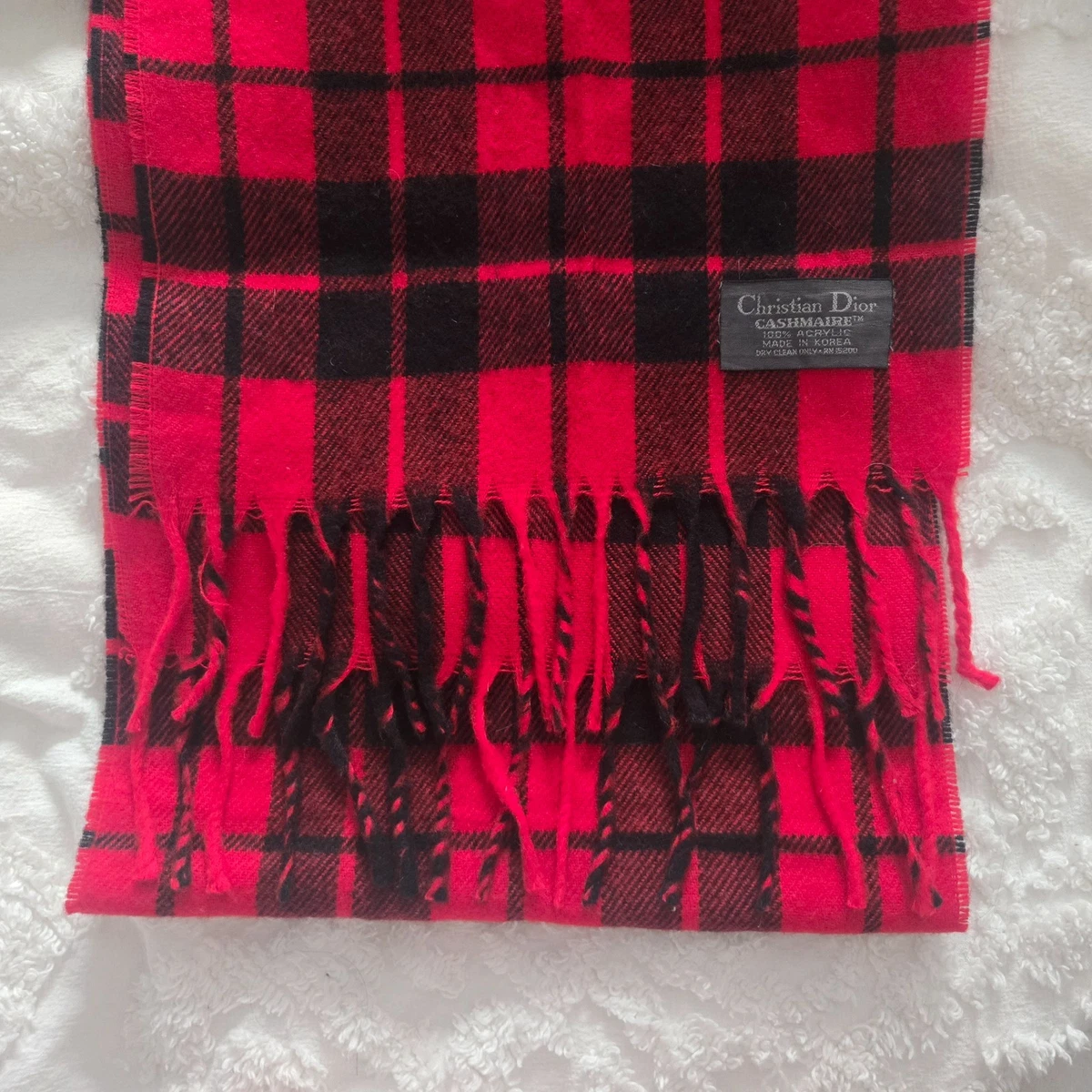 Dior Red Scarves & Wraps for Women with Vintage for sale | eBay display picture 1