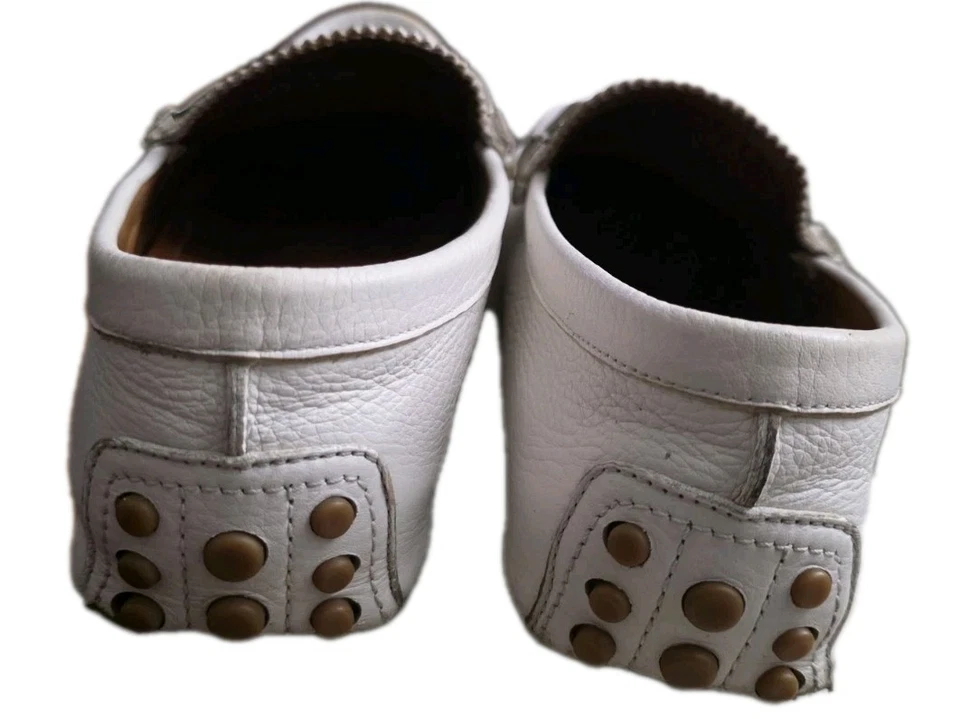 Gucci Mens Shoes white RUBBER Urban Metal ,size 9 - Image 4 of 4