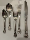 Gorham Chantilly Art Nouveau Sterling Silver Flatware Place Setting 1900-1940