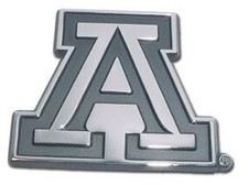 University of Arizona Chrome Car Emblem