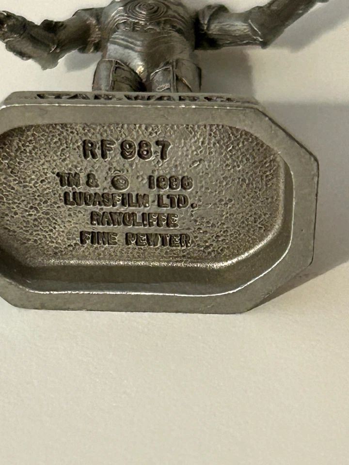 Star Wars Rawcliffe Peltre - C3PO - RF987 Vintage 1996 Foto 3 de 4