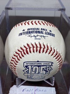 2008 Official Rawlings Leather Game Baseball 125th Yr Minor International League