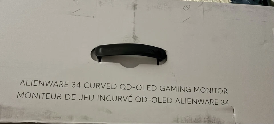 Alienware 34-in Ultrawide Oled 165hz Curved Gaming Monitor - Image 2 of 3
