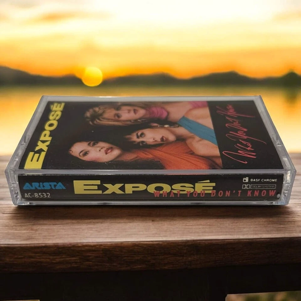 •EXPOSE - WHAT YOU DON’T KNOW• ~1989 OG PRESSING~ (CASSETTE TAPE) - Image 4 of 4