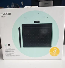 Wacom Intuos Graphics Drawing Tablet, 3 Bonus Software Included, 7.9"x 6.3"