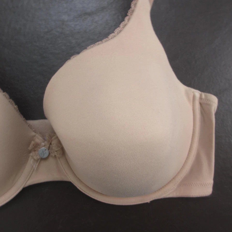 Victoria's Secret Bra Womens 38D Beige Nude Body by Victoria Lined Full Coverage - Image 4 of 4