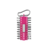 Bosch 21-Teiliges Schrauberbit-Set Mit Snap-Hook, Pink, 2607002821