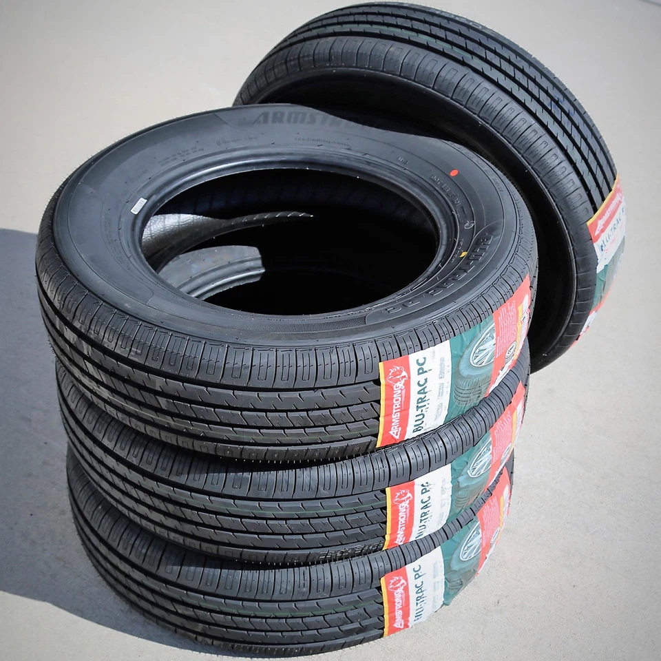 4 Tires Armstrong Blu-Trac PC 185/65R14 86H AS A/S All Season Foto 3 de 4