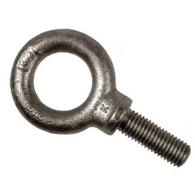 Ken Forging K2027-Hdg Eye Bolt With Shoulder, 5/8''-11, 1-3/4 In Shank, 1-3/8 In