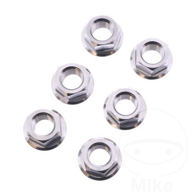 JMP Mutter hinten Kettenrad Kit Schraube 1 Satz passt für Honda FX 650 Vigor 1999-2000