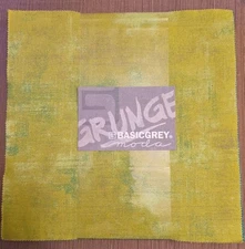 Moda Grunge Layer Cake Basic Grey 42 - 10"x10" Fabric Squares NEW