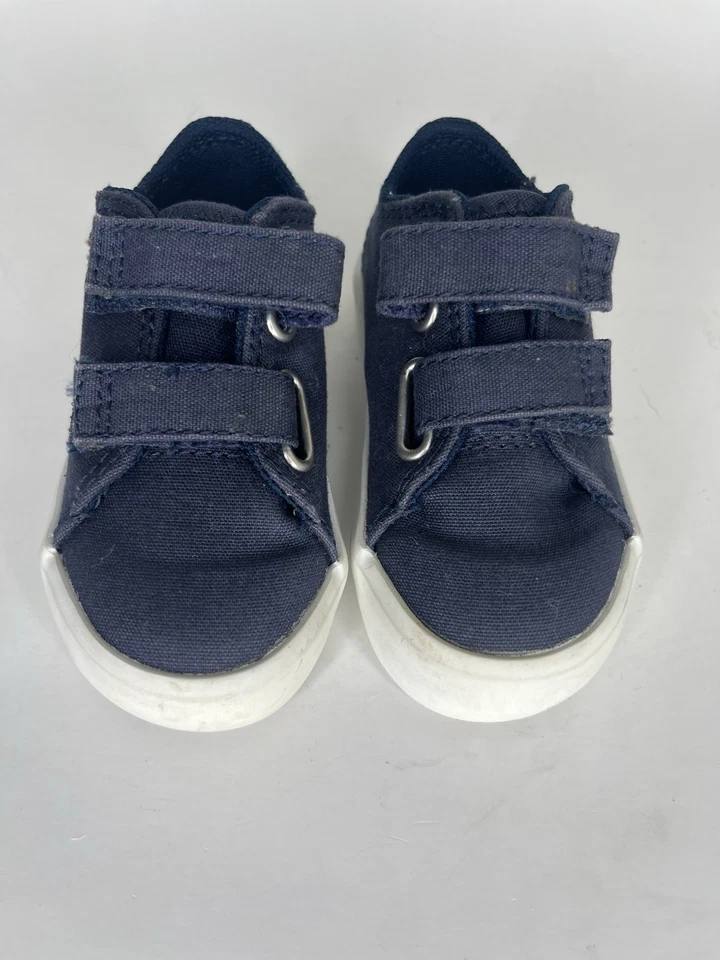 Timberland Zapatos Doble Correa Niños Pequeños Talla 4 Azul  Foto 4 de 4