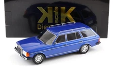 1:18 KK-SCALE Mercedes 250T T-Model S123 Blue Metallic 1980