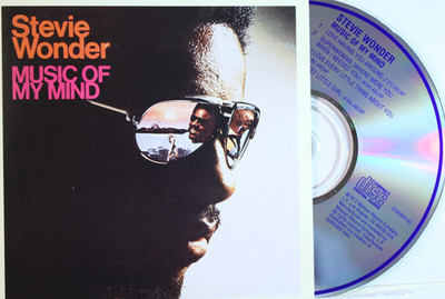 STEVIE WONDER ''MUSIC OF MY MIND'' (CD) R&B/Soul/Funk G+ Cond Ships Free