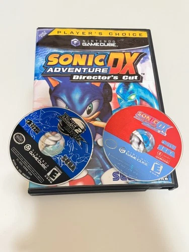 Gamecube Sonic Adventure 1 + 2 Bundle - Complete Sonic Adventure DX, Loose SBA2