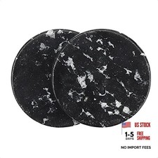 2PCS Round Eyelash Extension Jade Stone Black Grafted Eyelash Black 2 Pcs