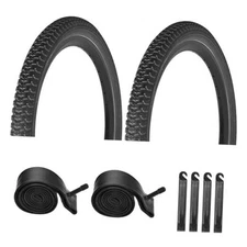Bike Tires 12 x 2.125 in-Black(2 Tires and 2 Tubes)