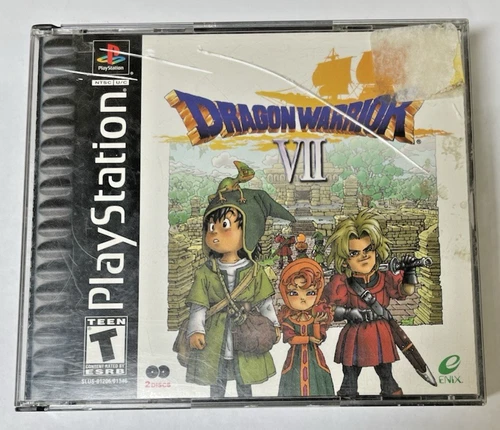 Dragon Warrior VII Sony PlayStation One 2001 Video Game