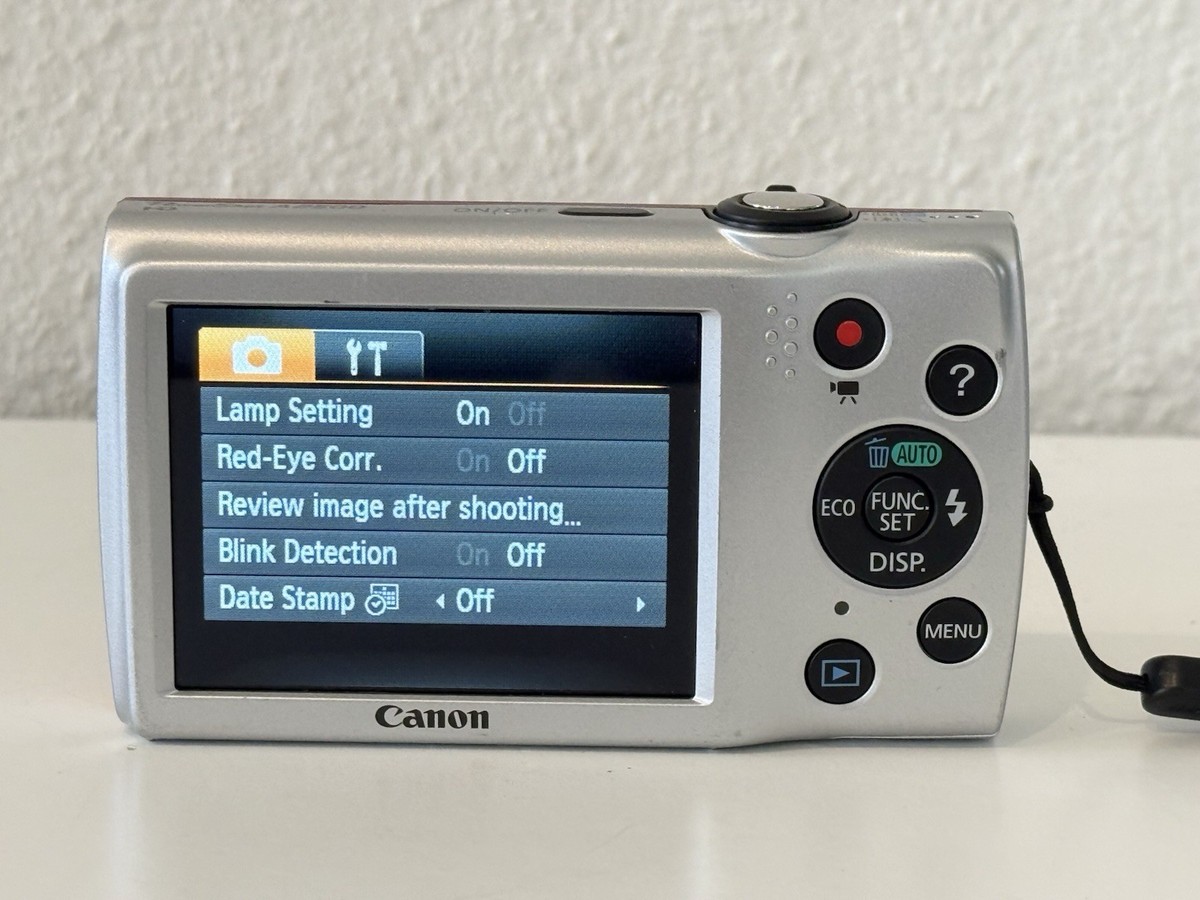 DEFECTIVE** Canon PowerShot A2500 HD Red 16.0MP Digital