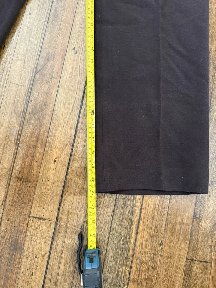 Vertigo Black Work/Dress Pants Made in France Women's size 4 Foto 3 de 4