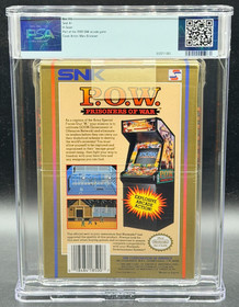 P.O.W. Prisoners of War Nintendo NES SNK sigillato nuovo PSA 9.6 A+ NON WATA