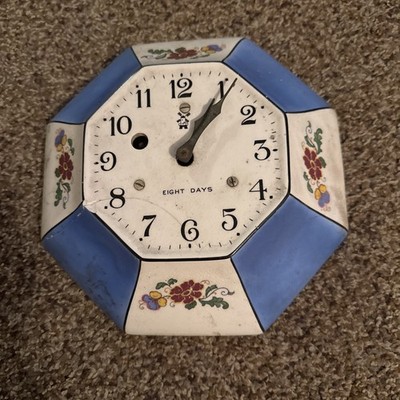 Howard Muller Vintage 8 Day Wall Clock Key Wind | eBay
