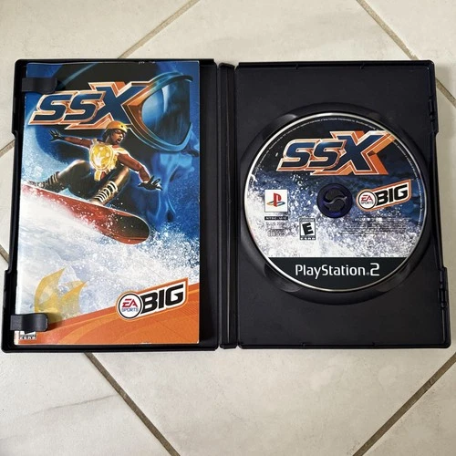 SSX (Sony PlayStation 2, 2000) PS2 Complete CIB w/ Manual