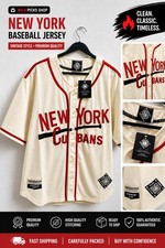 New York Cubans - Minnie Minoso #9 Authentic Black DB Breakers 1949 Jersey