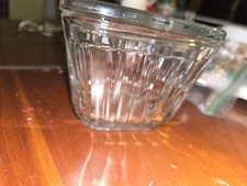 Vintage Anchor Hocking 1932 Design Ribbed 4.5” Square Refrigerator Dish W/Lid